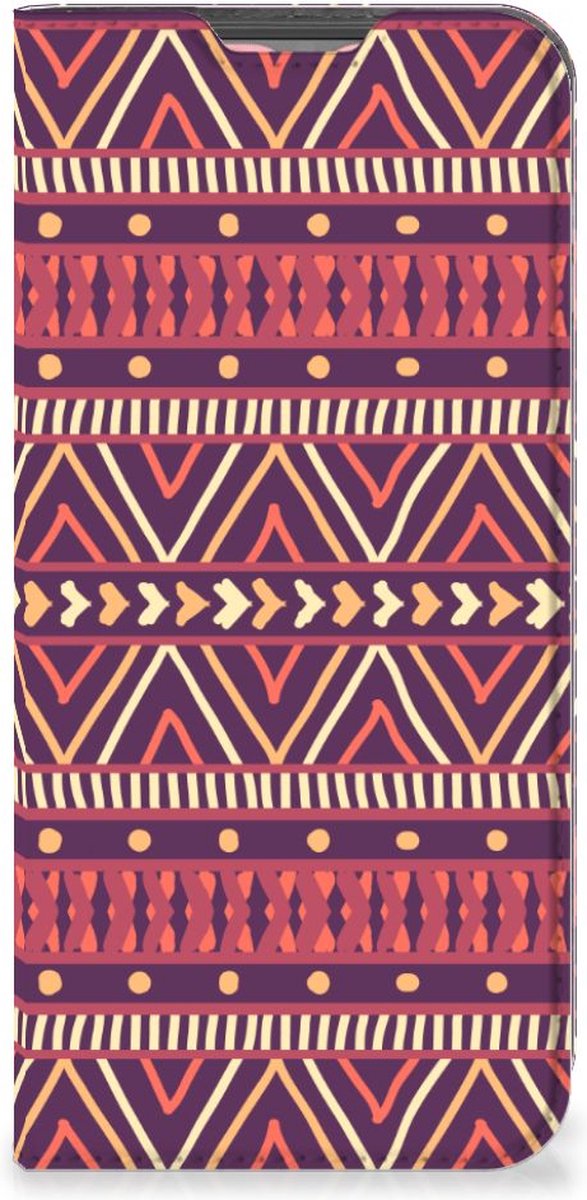 Samsung Galaxy A13 (4G) Hoesje met Magneet Aztec Paars