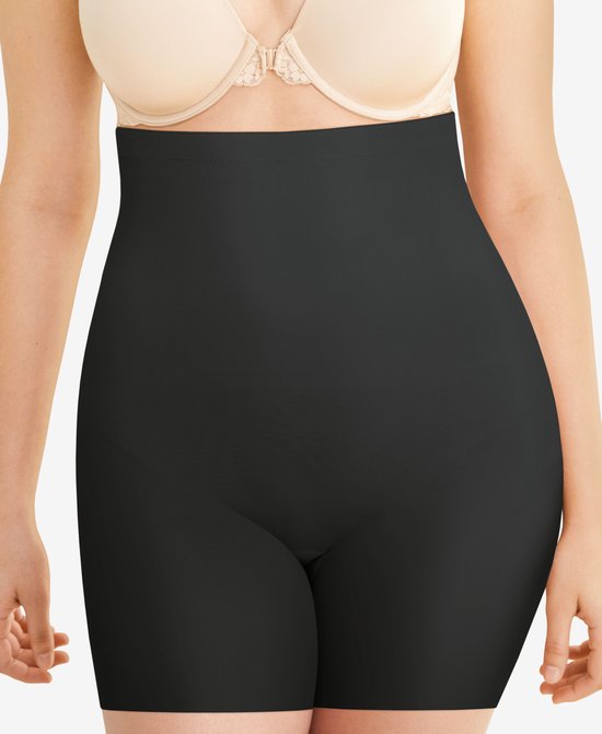 Maidenform Sleek Smoothers Shaping Hi-Waist Thigh Slimmer - Noir - taille  XXL