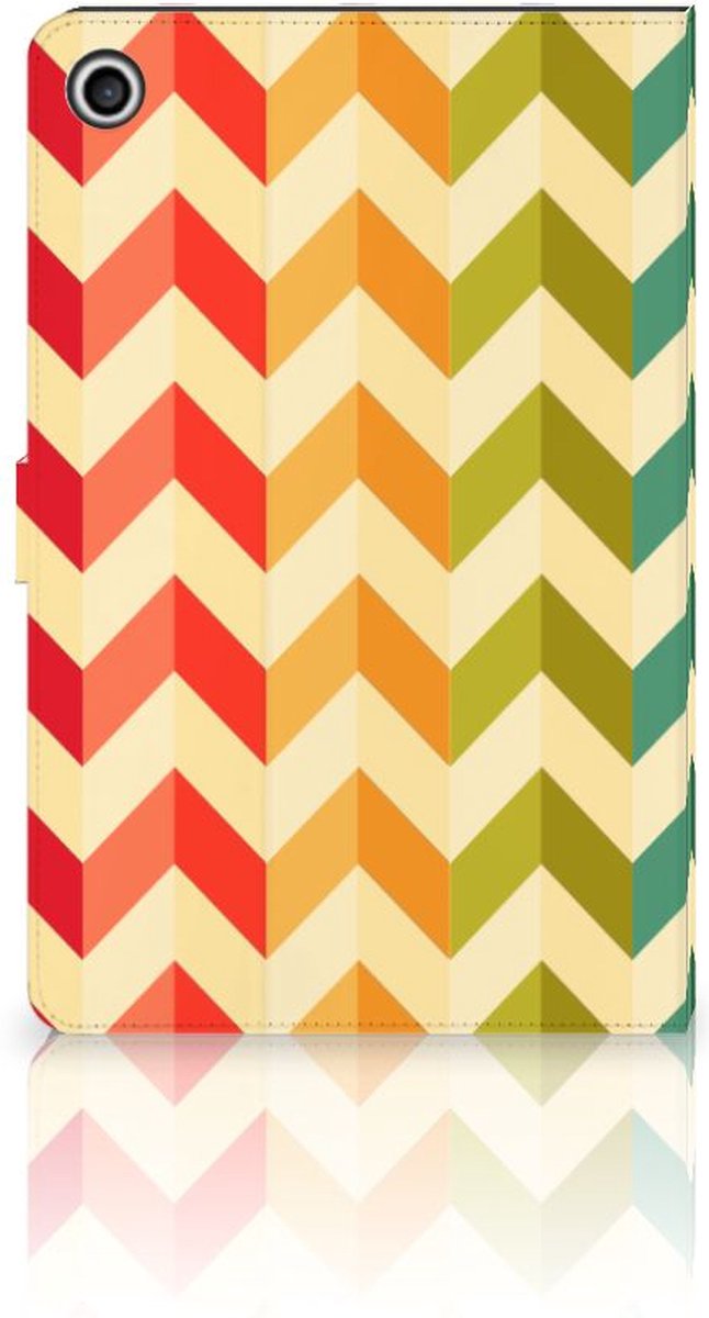 Lenovo Tab M10 Plus 3rd Gen 10.6 inch Tablet Hoes Zigzag Multi Color