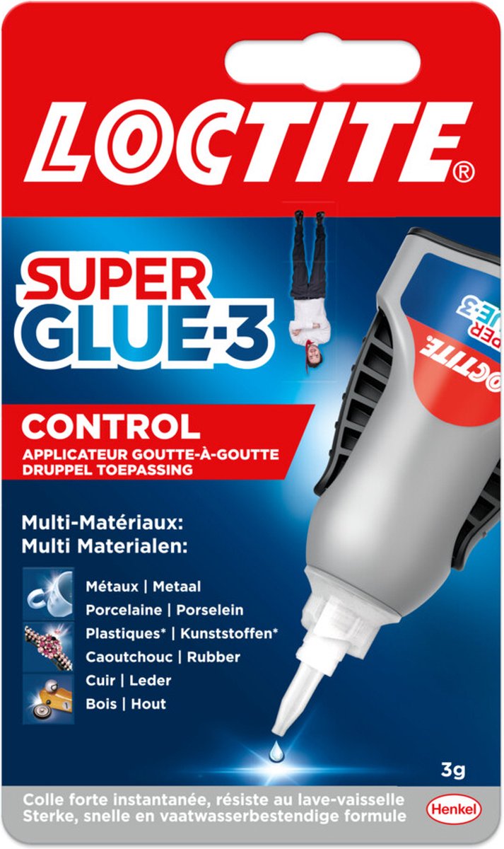 Tube De Super Glue-3 Universelle Loctite 3G pas cher