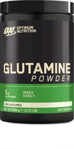 Optimum Nutrition Glutamine Poeder - Sportsupplement - Smaakloos - Aminozuur  - 1050 gram (200 servings)