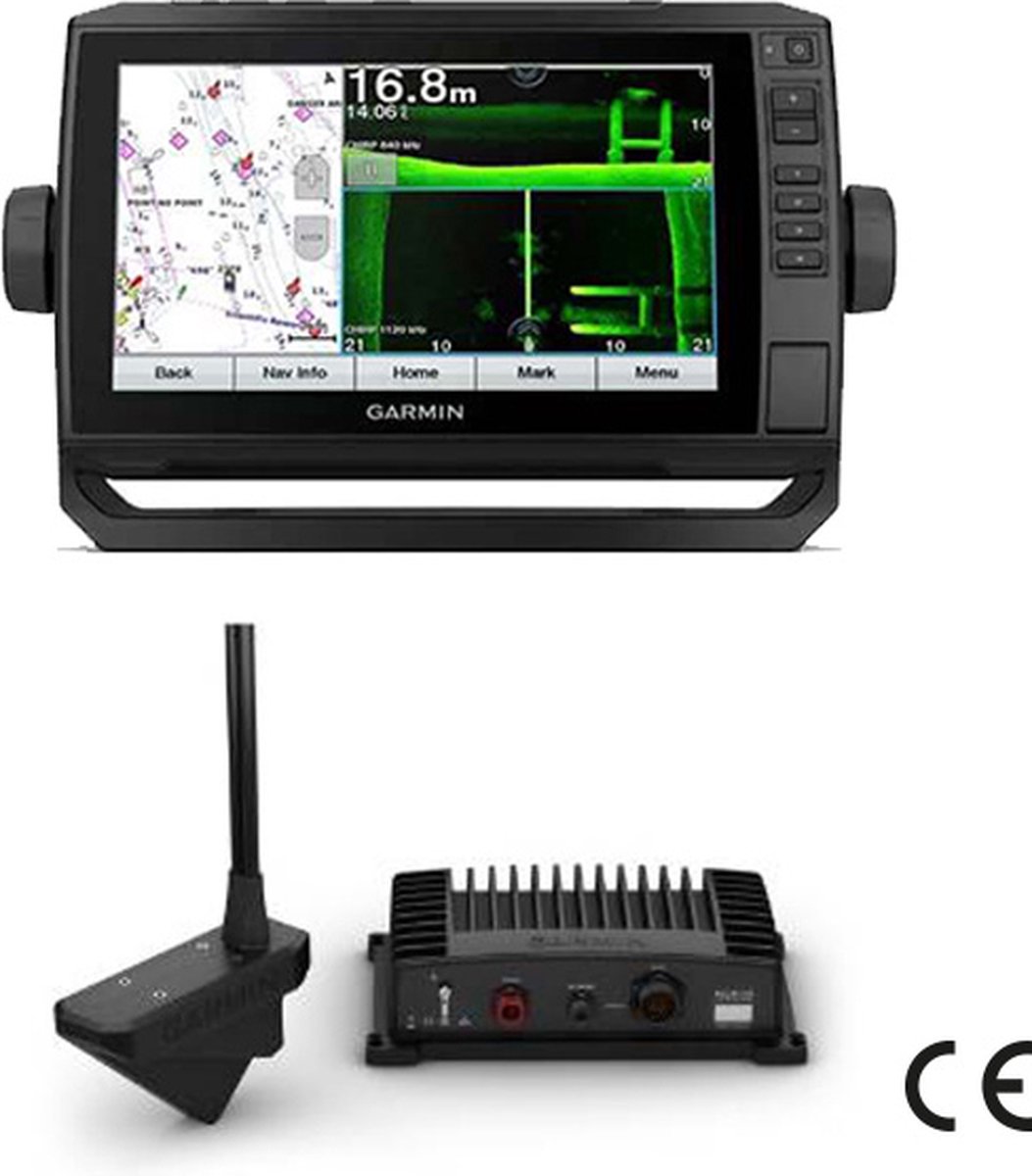Garmin Panoptix LiveScope + ECHOMAP UHD 92sv Met GT56 Transducer Set