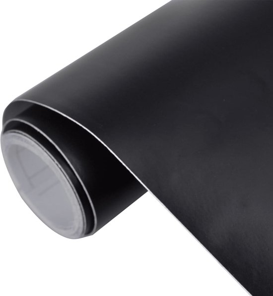 voeden Omgaan met val vidaXL Auto wrapping folie mat zwart 500 x 152 cm | bol.com