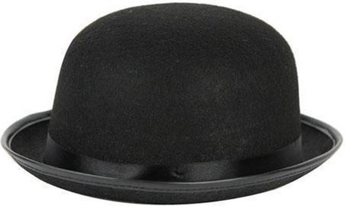 2x chapeau melon habillé noir - Charlie Chaplin - chapeau melon anglais  pour adultes -... | bol