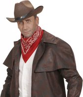 Rode cowboy bandana zakdoek