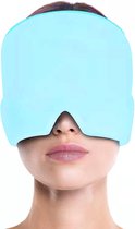 Anti Migraine Ice Hat - Hot or Cold - Anti Hoofdpijn Hoofd koeling, Hoofdpijnverlichting, Koeling muts, Blauw, Warmte muts, Cooling Muts, Cold Therapy, Puffy Eye Mask