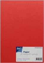 Joie! Artisanat • Set de papier A5 20 feuilles rouge foncé