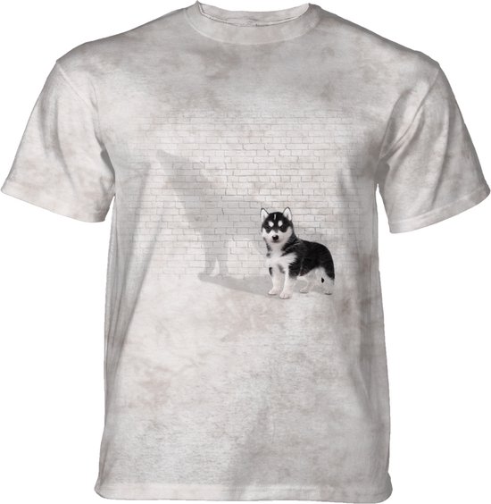 T-shirt Shadow of Greatness Dog White KIDS XL