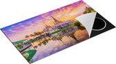 Chefcare Inductie Beschermer Wat Non Kum Tempel in Thailand - 90x52 cm - Afdekplaat Inductie - Kookplaat Beschermer - Inductie Mat