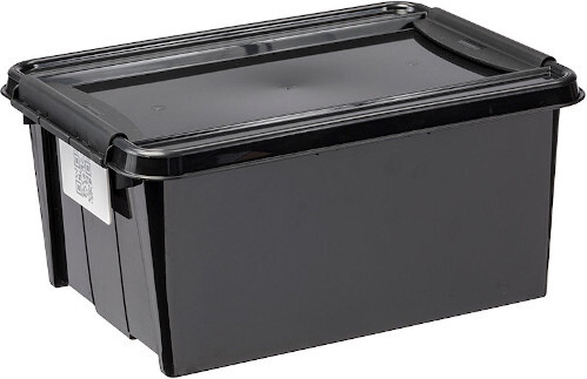 Kunststof bak Pro Box Plast Team 14L zwart
