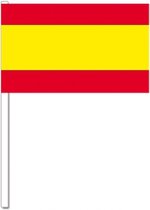 10 drapeaux flottants Espagne 12 x 24 cm