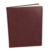 Luxe receptieboek 27 cm - Huwelijk / condoleance gastenboek