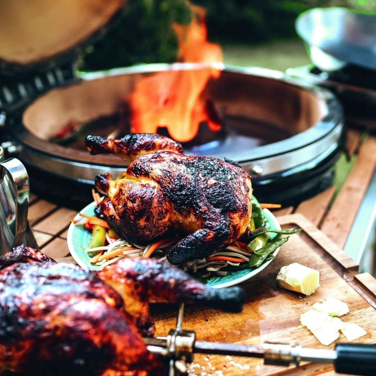 Monolith Classic Rotisserie - 54.5x61.5x11.5cm - Space for 7 Skewers