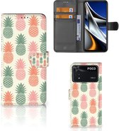 Leuk Hoesje Xiaomi Poco X4 Pro 5G Smartphone Hoesje Ananas