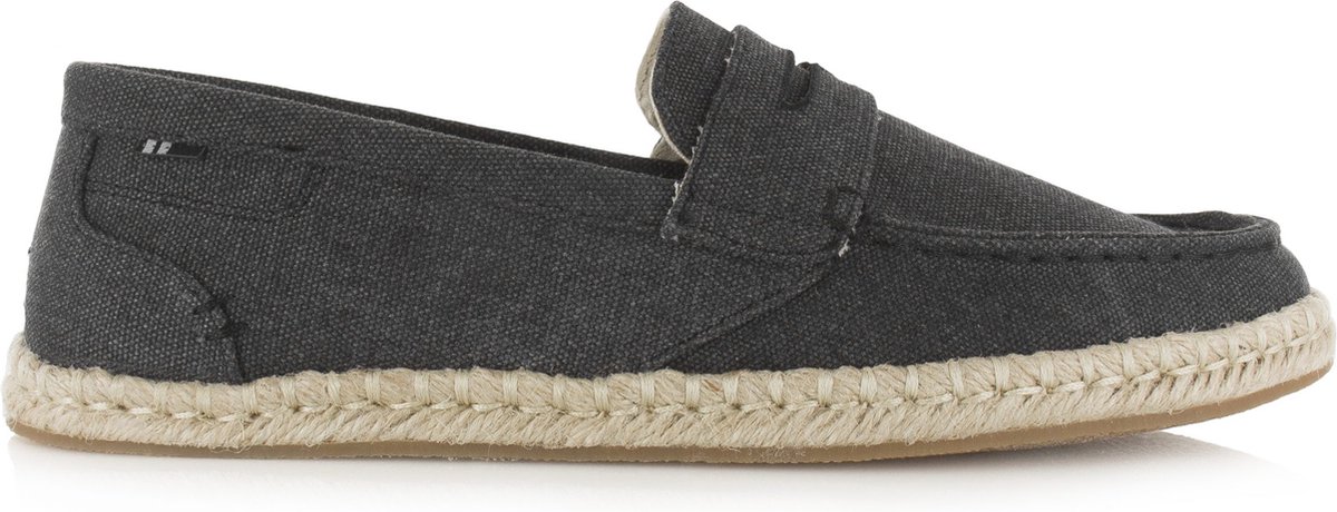 TOMS Shoes STANFORD ROPE - Volwassenen Instappers - Kleur: Zwart - Maat: 44