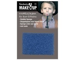 Schmink/make-up sponsje voor stoppelbaarden - Stoppelspons - Schminken - Themafeestje/Carnaval sminck spullen