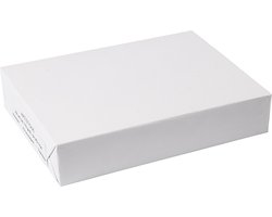 Karton - Hobbykarton - Tekenpapier - Wit - DIY - Knutselen - Tekenen - Schilderen - A4 - 21x29,7cm - 190 grams - Creotime - 250 vellen