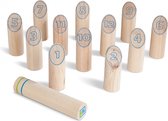 BS Toys Fins Werpspel - Number Kubb -Hout