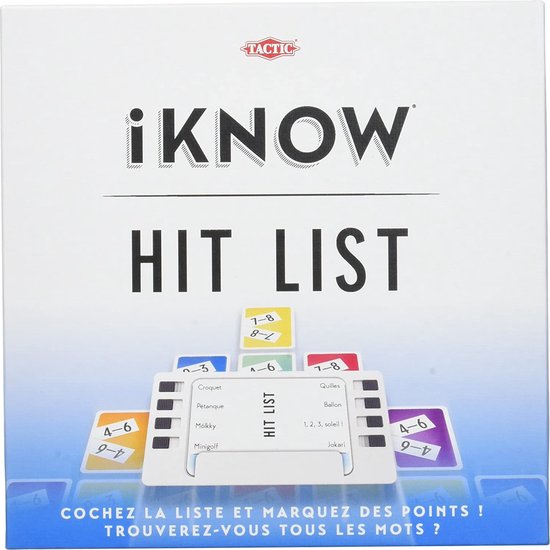 Afbeelding van het spel Tactic iKNOW Hit List (FR)