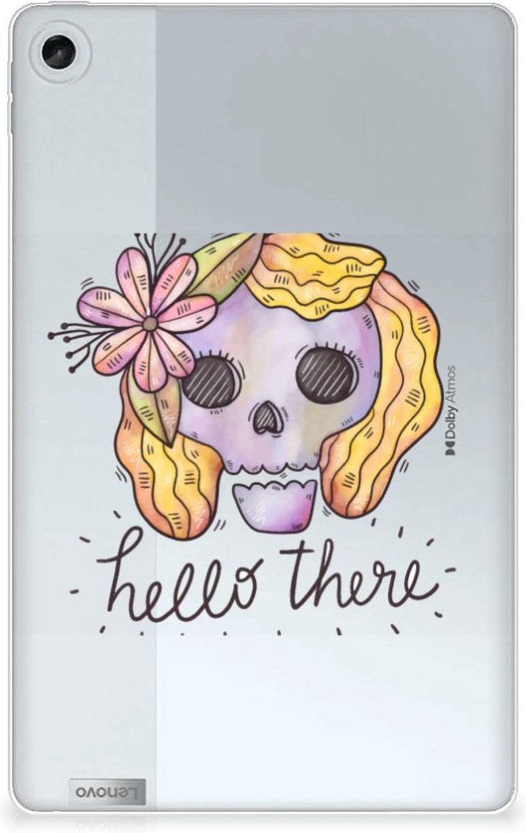 Tablet BackCover Lenovo Tab M10 Plus (3e generatie) Boho Skull