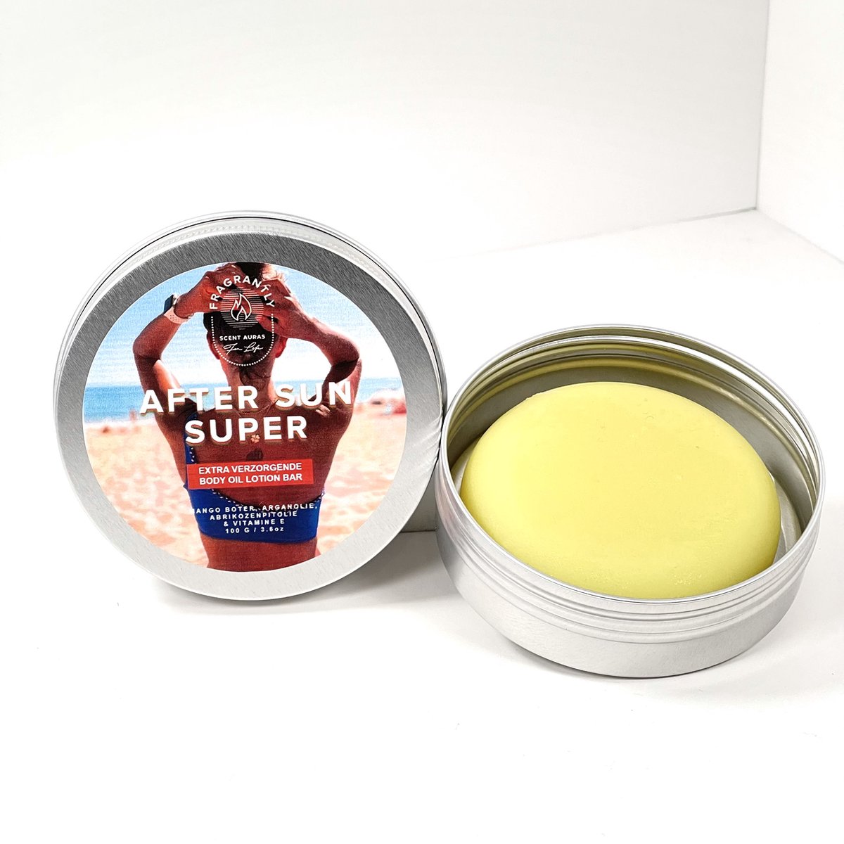 Aftersun Super Lotion bar met 100% pure arganolie – voedende bescherming voor de huid na het zonnen