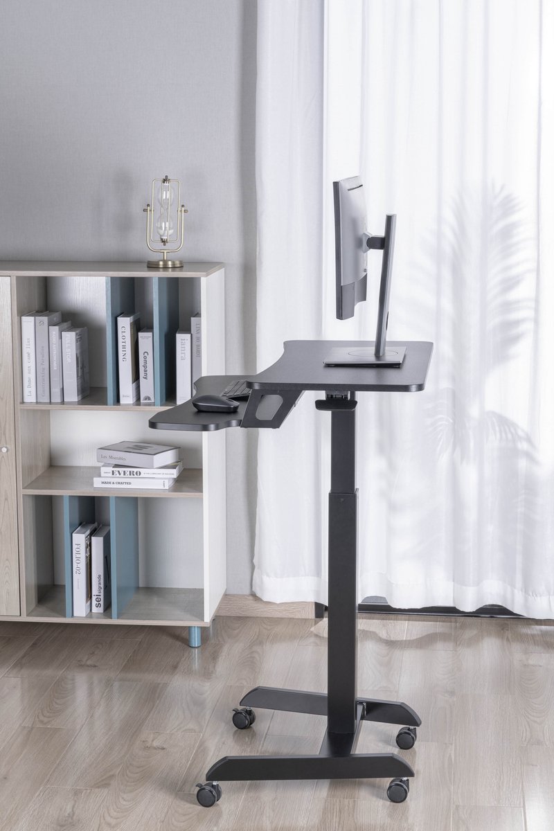 null Zit-Sta Laptoptafel Verrijdbaar - afbeelding 3