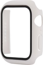 Boîtier de montre avec protection d'écran - adapté pour Apple Watch Series 4/5/6 - 40 mm - blanc