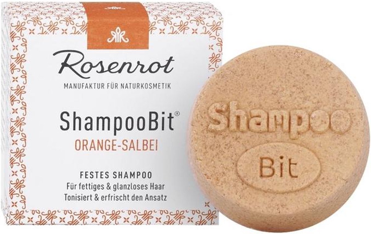 Rosenrot Solid shampoo orange sage 60g