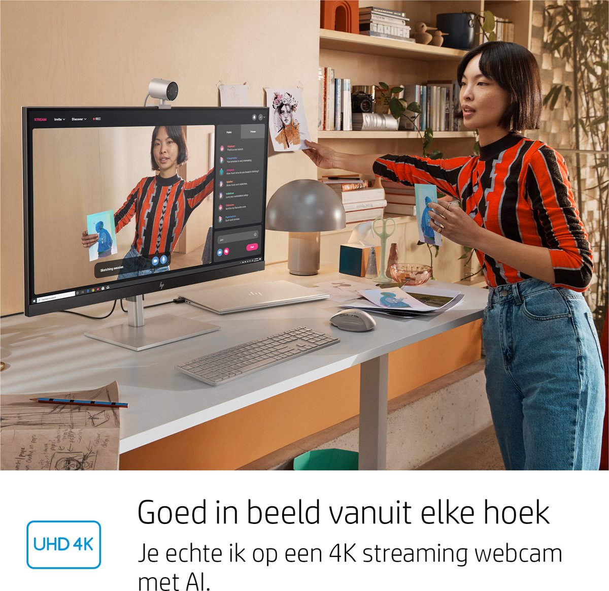 HP 950 4K Pro Webcam