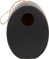 Bol.com Vogelhuisje Ovaal - Zwart - Ø45cm aanbieding