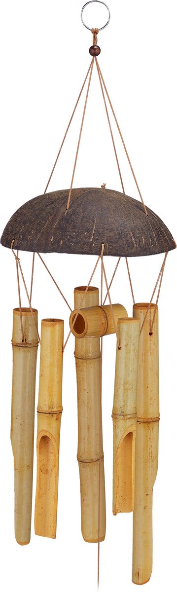 Carillons éoliens en bambou pour décoration de jardin