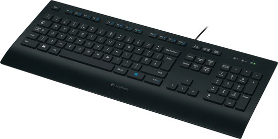 Logitech K280e - Bedraad Toetsenbord - QWERTY US ISO - Zwart
