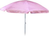 Strandparasol - Roze - Met knikarm - 180 cm