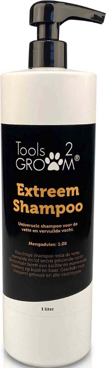 Tools-2-Groom Extreem Dierenshampoo 1 Liter - Tools-2-groom