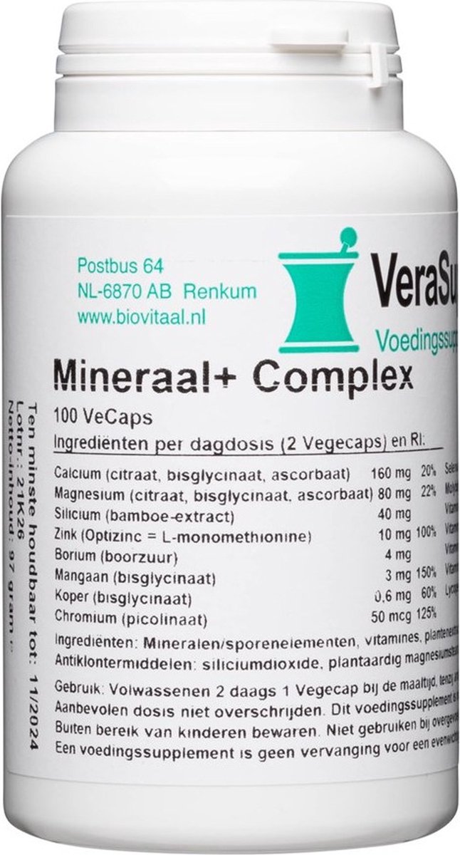 Goedkoopste BIOVITAAL MINERAAL PLUS COMP