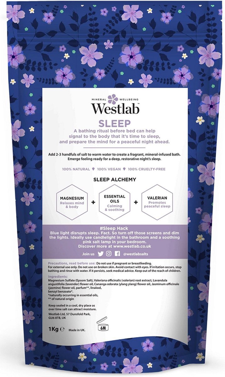 Westlab Sleep Bathing Salts
