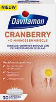 Davitamon Cranberry - Cranberry capsules met D-Mannose en Hibiscus- Voedingssupplement - 30 capsules