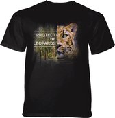 T-shirt Protect Leopard Black KIDS S