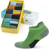 GoWith-bamboe sokken-sneaker sokken-6 paar-enkel sokken-sportsokken-naadloze sokken-cadeau sokken-40-44