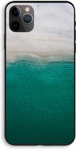 Case Company® - Hoesje geschikt voor iPhone 11 Pro Max hoesje - Stranded - Biologisch Afbreekbaar Telefoonhoesje - Bescherming alle Kanten en Schermrand