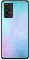 Case Company® - Hoesje geschikt voor Samsung Galaxy A53 5G hoesje - Mist pastel - Soft Cover Telefoonhoesje - Bescherming aan alle Kanten en Schermrand