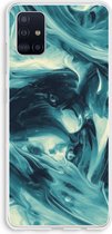 Case Company® - Hoesje geschikt voor Samsung Galaxy A51 4G hoesje - Dreaming About Whales - Soft Cover Telefoonhoesje - Bescherming aan alle Kanten en Schermrand