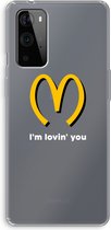 Case Company® - Hoesje geschikt voor OnePlus 9 Pro hoesje - I'm lovin' you - Soft Cover Telefoonhoesje - Bescherming aan alle Kanten en Schermrand