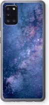 Hoesje geschikt voor Samsung Galaxy A31 hoesje - Nebula - Soft Cover Telefoonhoesje - Bescherming aan alle Kanten en Schermrand