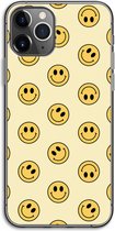 Case Company® - Hoesje geschikt voor iPhone 11 Pro hoesje - Smiley N°2 - Soft Cover Telefoonhoesje - Bescherming aan alle Kanten en Schermrand