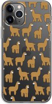 Case Company® - Hoesje geschikt voor iPhone 11 Pro hoesje - Alpacas - Soft Cover Telefoonhoesje - Bescherming aan alle Kanten en Schermrand