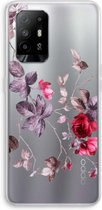 Case Company® - Hoesje geschikt voor Oppo A94 5G hoesje - Mooie bloemen - Soft Cover Telefoonhoesje - Bescherming aan alle Kanten en Schermrand