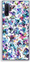 Case Company® - Hoesje geschikt voor Samsung Galaxy Note 10 Plus hoesje - Hibiscus Flowers - Soft Cover Telefoonhoesje - Bescherming aan alle Kanten en Schermrand