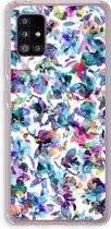 Case Company® - Hoesje geschikt voor Samsung Galaxy A51 5G hoesje - Hibiscus Flowers - Soft Cover Telefoonhoesje - Bescherming aan alle Kanten en Schermrand