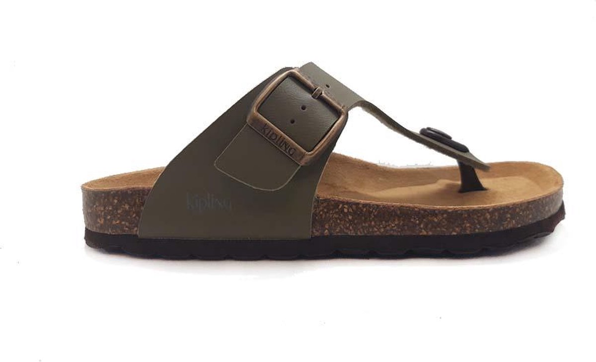 Kipling Juan sandalen groen - Maat 34